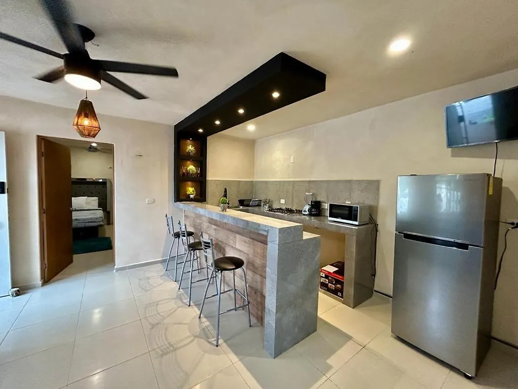 Apartamento Av10 Playa 普拉亚卡门
